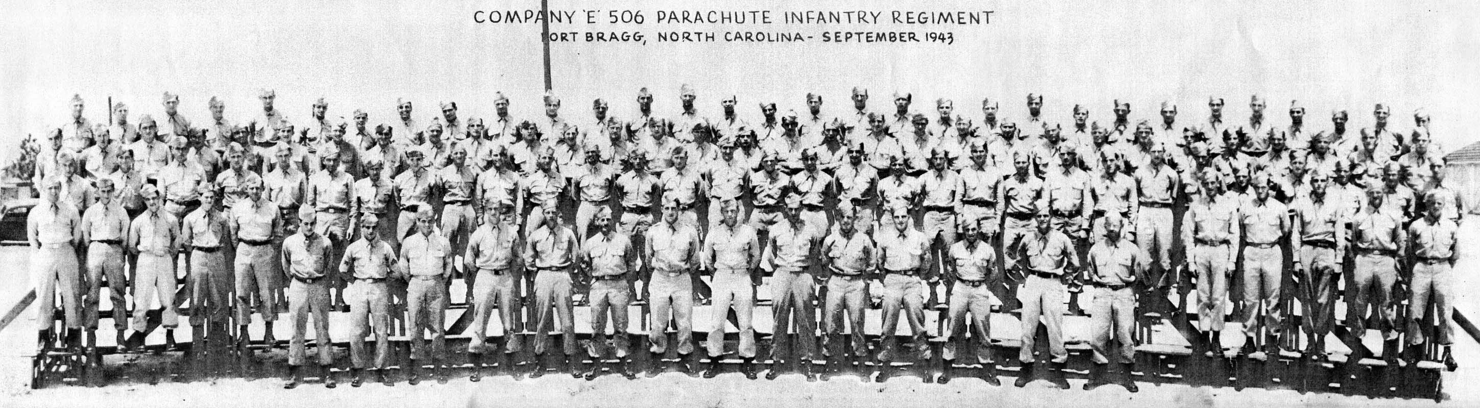 E Company Fort Bragg,NC-September 1943