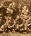 Christenson.-.Randleman,-,Jones,-,Liebgott,Robbins,Perconte-1st Platoon,2nd Squad 1945